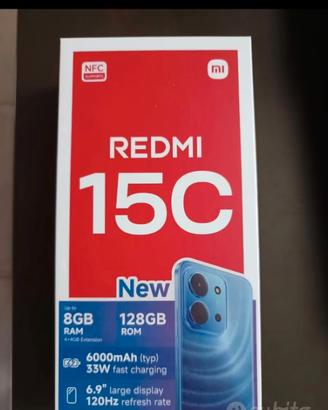 Redmi 15 C, nuovo mai usato