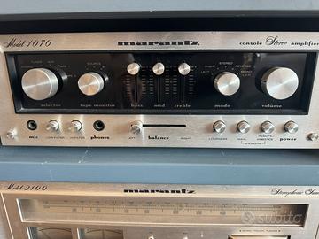 Technics piatto, Marantz Amplificatore e Radio
