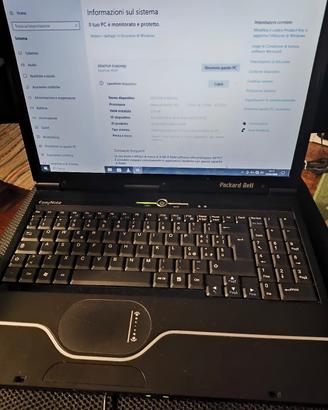 Pc portatile packard bell
