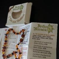 Collana d'ambra prenatal