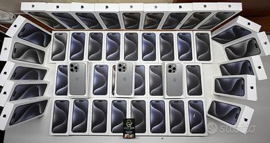 IPHONE 15 PRO 128GB/256GB/512GB VARI COLORI E GAR.