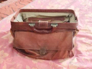Borsa Medico Vintage Cuoio