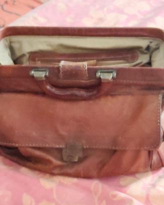 Borsa Medico Vintage Cuoio