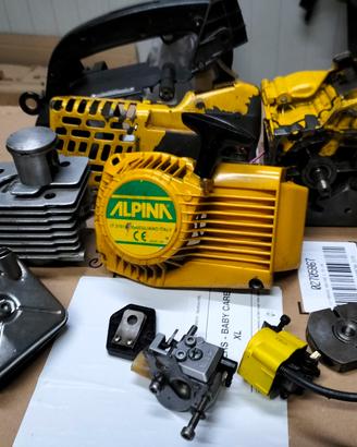 motosega alpina pro 350 ricambi originali...