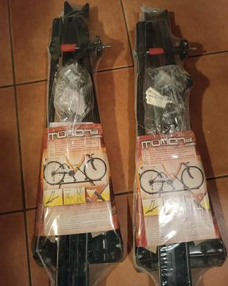 N.2 portabici per auto da tetto