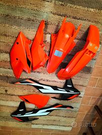 kit plastiche ktm excf  350 2017 originali 