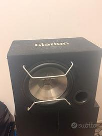 SUBWOOFER  CLARION MAI USATO