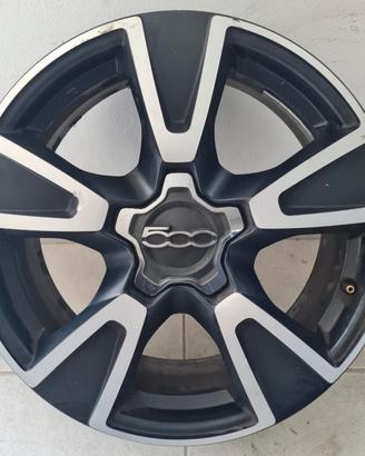 1 cerchio lega fiat 500x sport r17 ls4107
