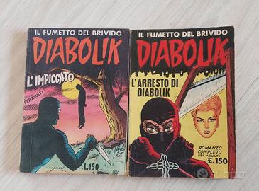Diabolik originali rari, prima edizione 1963