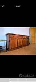 Madia / Credenza in Legno Massello Rustico
