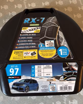 Catene da neve LAMPA SnowDrive RX-7 7mm misura 9.7