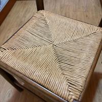 Sedie con seduta in paglia