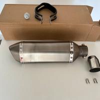 Terminale di scarico moto universale