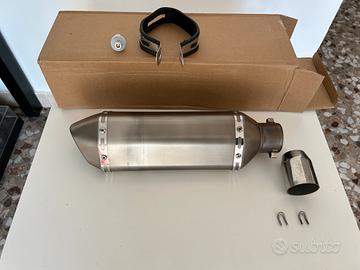 Terminale di scarico moto universale