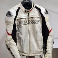 Tuta pelle moto Dainese + accessori