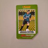 Scheda telefonica rara Panini Roberto Baggio 98/99