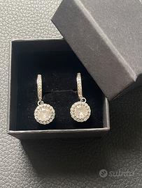 Orecchini Nova in Argento 925 e Moissanite