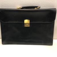 Borsa / 24 ore da uomo in pelle nera "I SANTI"