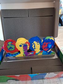 marco lodola ,statuetta in plexiglass Beatles 