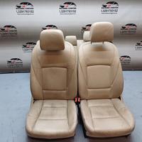 Set sedili in pelle beige bmw serie 7 f01 2011 ber