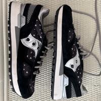 Sneakers nere e argento Saukony nuove 37
