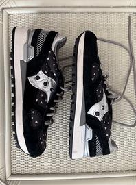 Sneakers nere e argento Saukony nuove 37