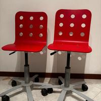 Sedie girevoli da scrivania ragazzi