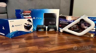 Ps4 + VR + Fucile + 2 controller + Giochi
