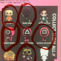 Squid Game Hot Toys Cosb! Bambola pop up cosbaby
