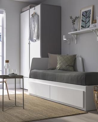 Letto divano 2 cassetti 2 materassi