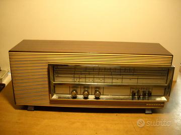 RADIO EPOCA VALVOLE CREZAR ANNI '60 FUNZIONANTE FM