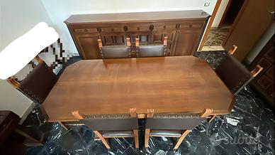 Tinello completo in legno