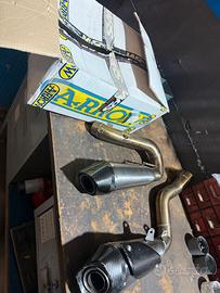 scarico arrow  ducati v4