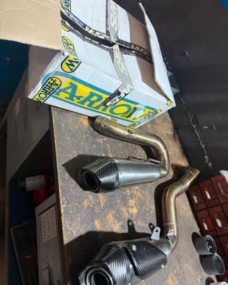 scarico arrow  ducati v4