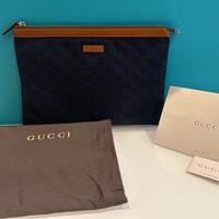 Pochette Gucci in tela