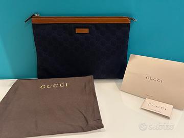 Pochette Gucci in tela