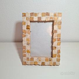 Cornice portafoto in mosaico 