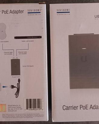 Adattatore iniettore poe Ubiquiti