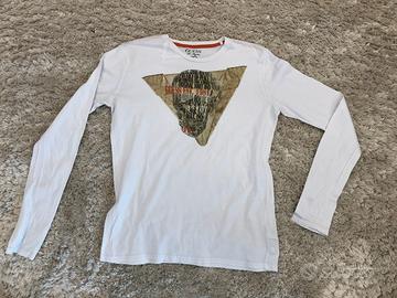 Maglietta Guess originale tg 16 anni triangolo mar