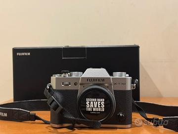 Fujifilm X-T30 II Silver – in garanzia RCE