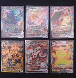 Lotto carte pokemon 5 ITA & 1 JP