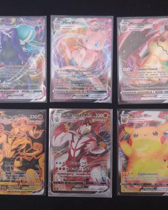 Lotto carte pokemon 5 ITA & 1 JP