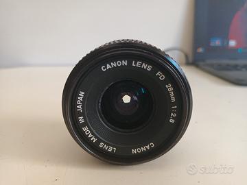 Obiettivo CANON FD 28mm 1:2.8 - made in Japan