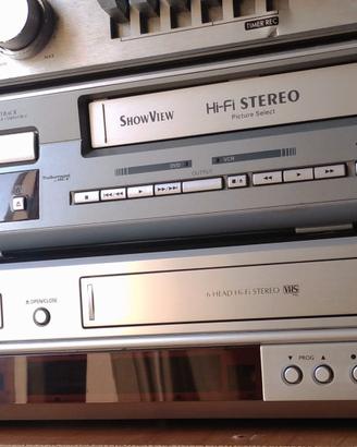 Videoregistratore lettore DVD Hitachi Samsung