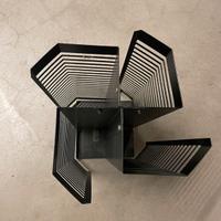 Mobile Porta CD girevole in metallo NANDI ITALIA