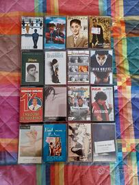 Lotto di 48 musicassette vintage Pop-Rock italiano