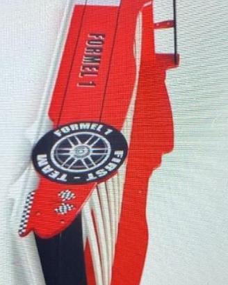 lettino singolo da bimbo FERRARI