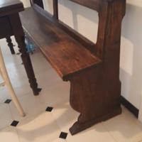 Panca in legno antica