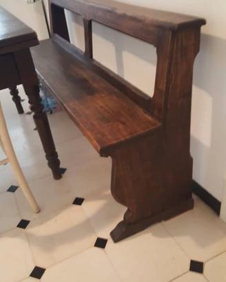 Panca in legno antica