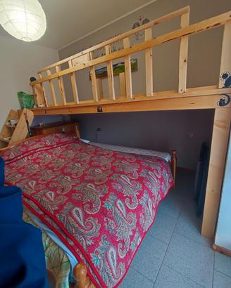 Soppalco in legno misure 360*120*120